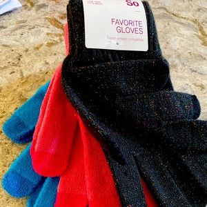 Gloves-women’s set of three